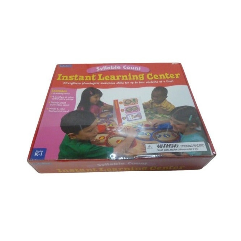 Lakeshore Syllable Count Instant Learning Center EE181 Grades K-1 Sealed